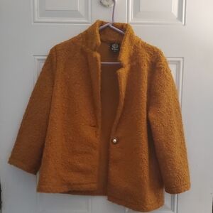 Bobeau Golden Teddy Jacket